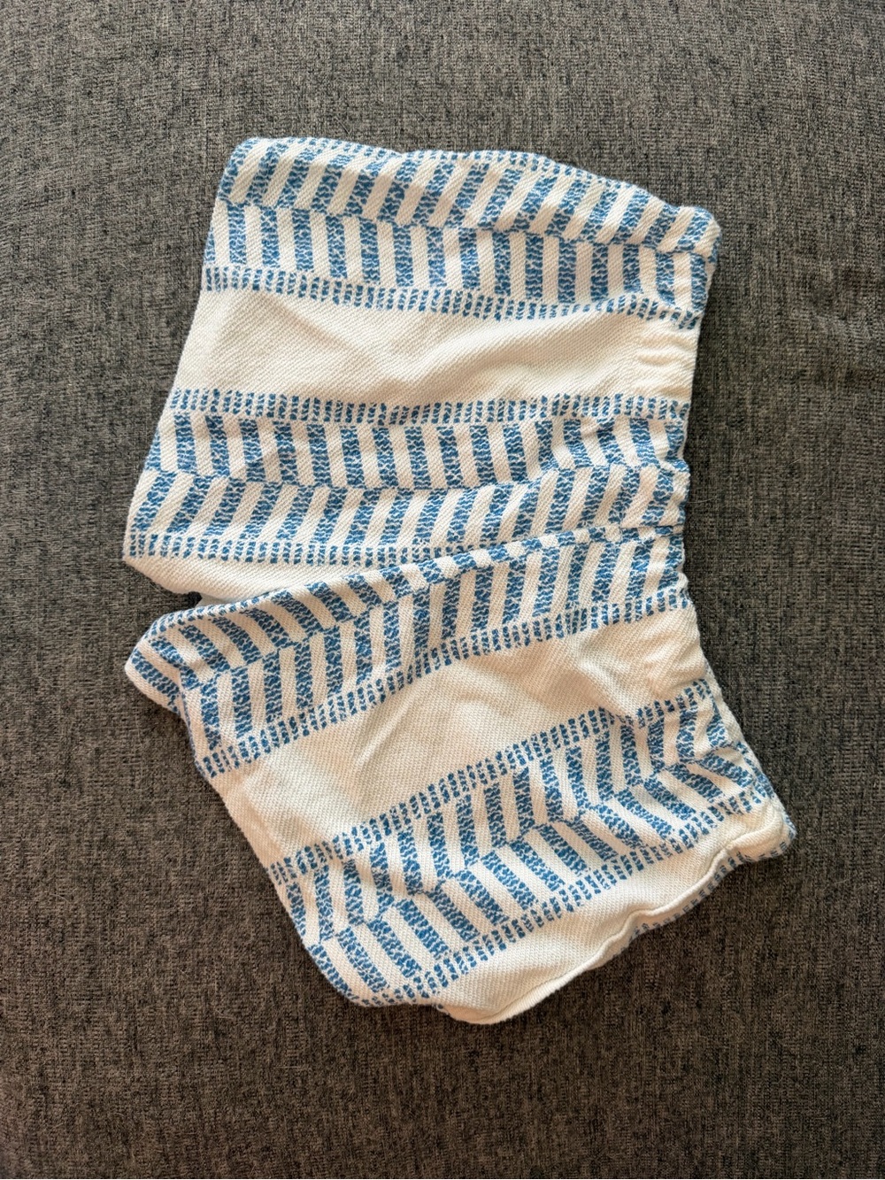NWOT Ocean Drive White Shorts with Blue Trim 3” inseam - Picture 5 of 6